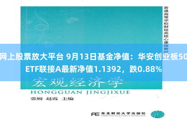 网上股票放大平台 9月13日基金净值：华安创业板50ETF联接A最新净值1.1392，跌0.88%