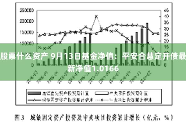 股票什么资产 9月13日基金净值：平安合慧定开债最新净值1.0166