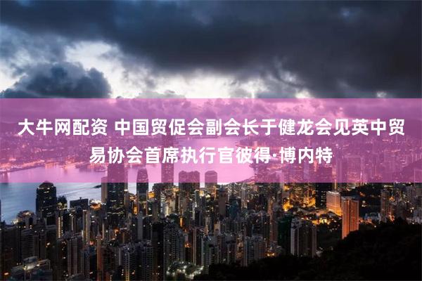 大牛网配资 中国贸促会副会长于健龙会见英中贸易协会首席执行官彼得·博内特
