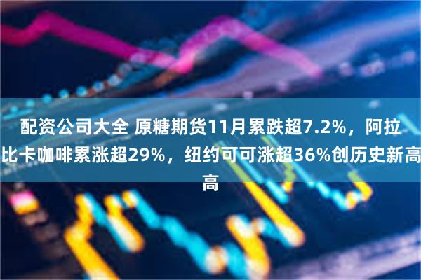 配资公司大全 原糖期货11月累跌超7.2%，阿拉比卡咖啡累涨超29%，纽约可可涨超36%创历史新高