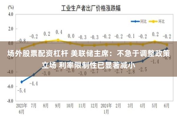 场外股票配资杠杆 美联储主席：不急于调整政策立场 利率限制性已显著减小