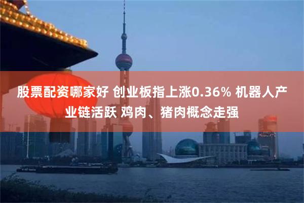 股票配资哪家好 创业板指上涨0.36% 机器人产业链活跃 鸡肉、猪肉概念走强